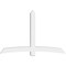 Ekena Millwork Bellingham Architectural Grade PVC Gable Bracket, 84"W x 56"H x 6"D x 6"F, 16/12 Pitch GBP084X56X0606BEL00 - alternate 5